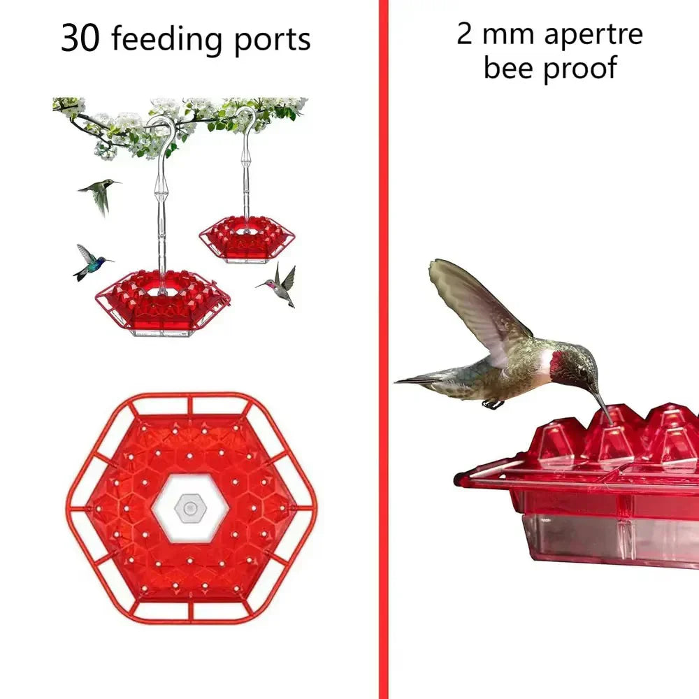 Hummingbird Feeder Ant Proof Outdoor Hanging Easy Perch - Tophatter Daily Deals
