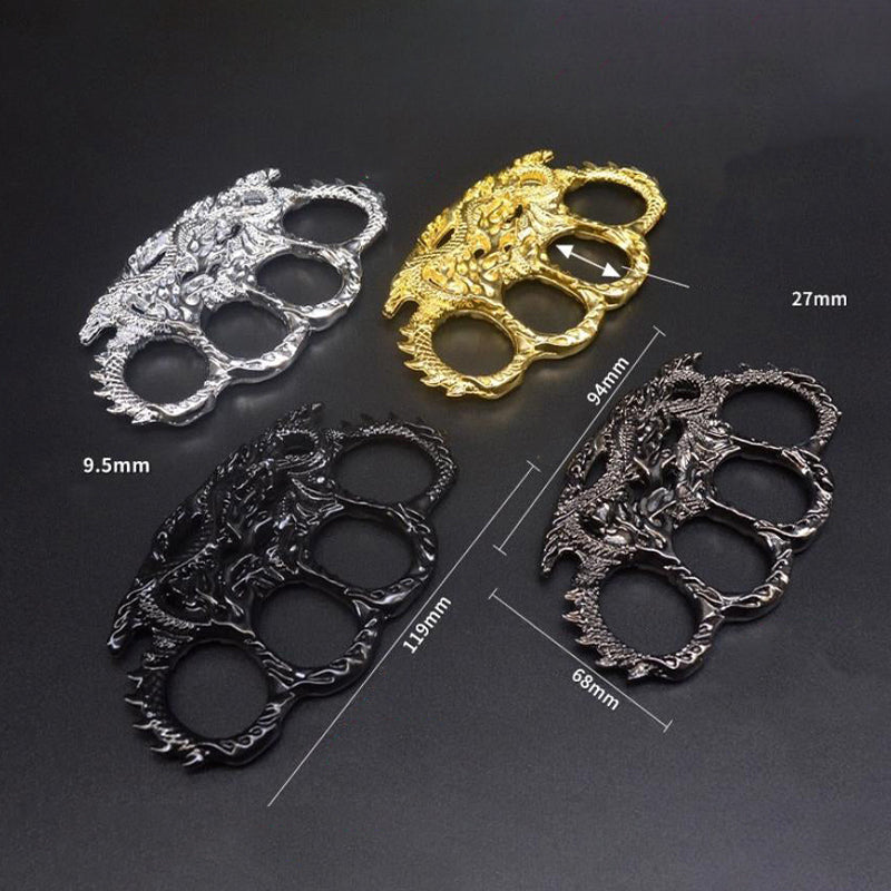 2024 Fire Dragon Large Thickened Kowloon Fist Zinc Alloy - Tophatter Daily Deals