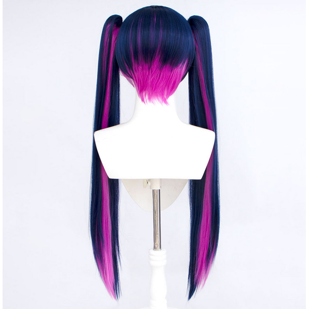 New Panty And Stocking with Garterbelt Anarchy Stocking Blue Purple Cosplay Wig Wig - Tophatter Daily Deals