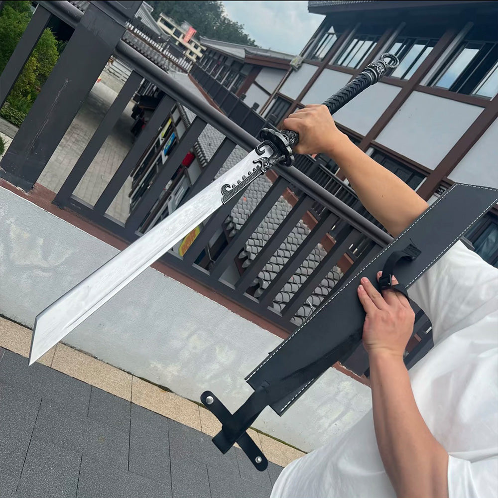 Monobloc Forged Full-Tang Sword - Tophatter Daily Deals
