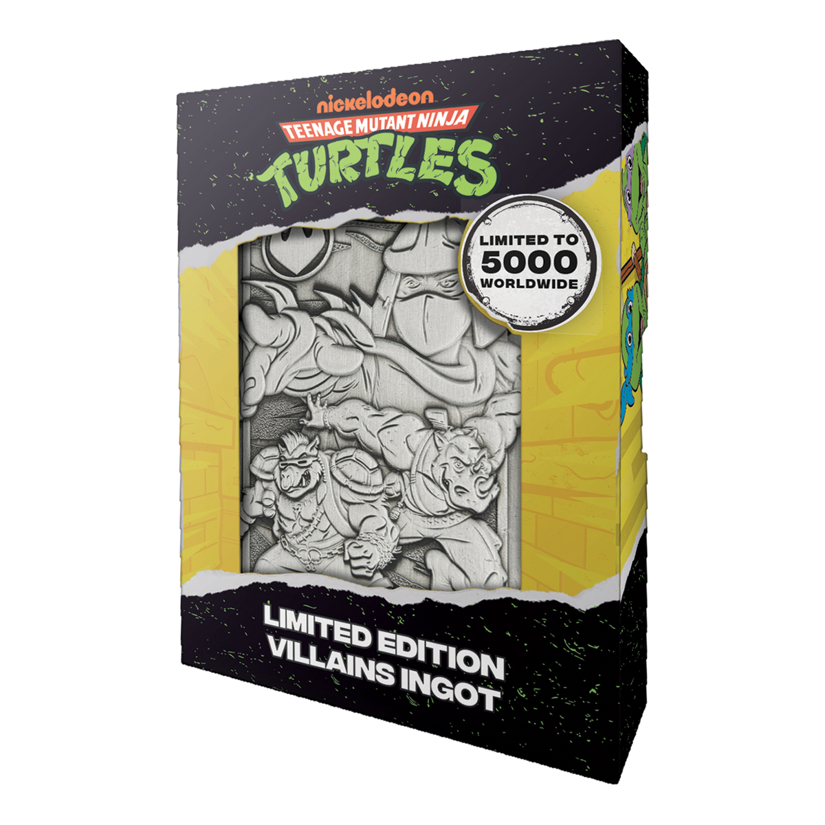 Teenage Mutant Ninja Turtles – Limited Edition Villain Ingot Replica Coin - Tophatter Daily Deals