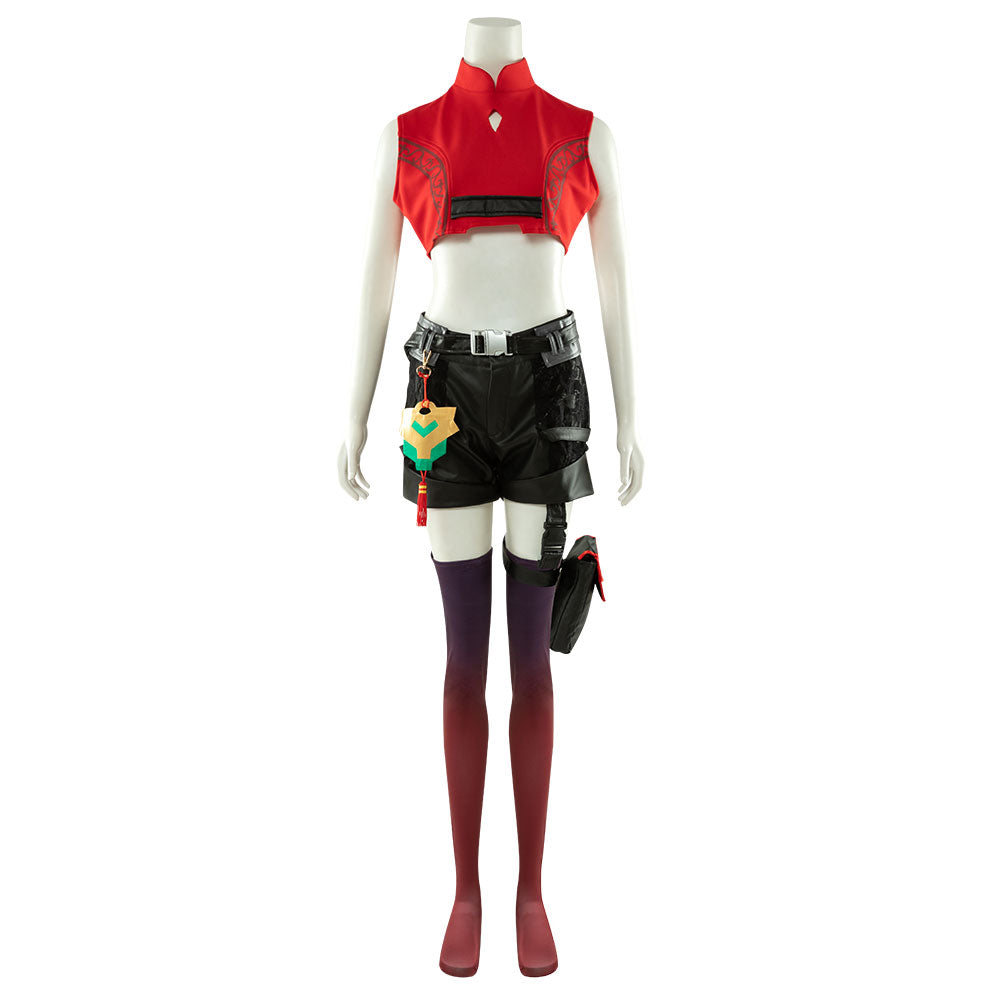 League of Legends Wild Rift LOL Lunar Beast Miss Fortune Cosplay Costume Costume - Tophatter Daily Deals