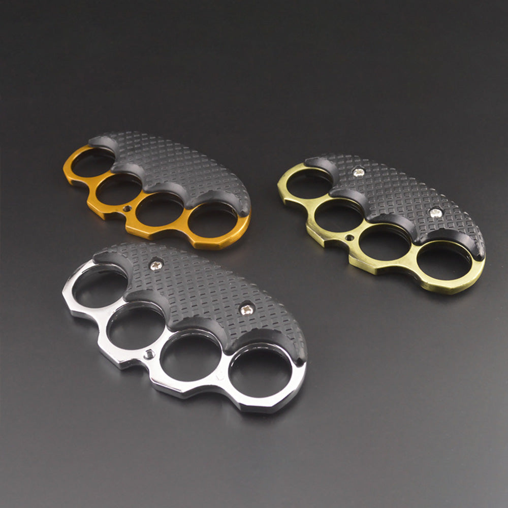 Self-Defense Broken Window Solid Brass Knuckle Duster - Tophatter Daily Deals