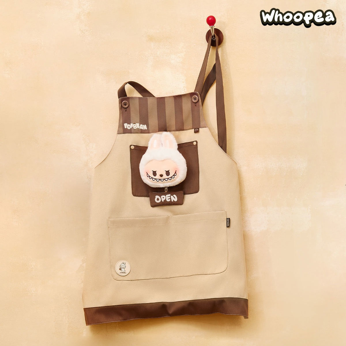 POP BEAN Coffee Factory Series-LABUBU Apron - Tophatter Daily Deals