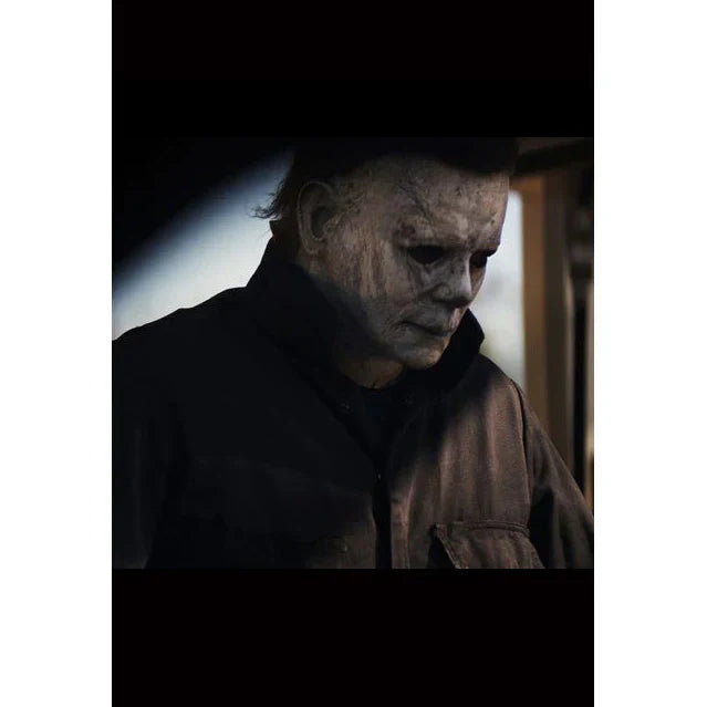 Lifelike Michael Myers Foam Latex Horror Mask - Perfect for Halloween Costume Parties, Handmade Replica of Iconic Character Halloween Masks - Tophatter Daily Deals