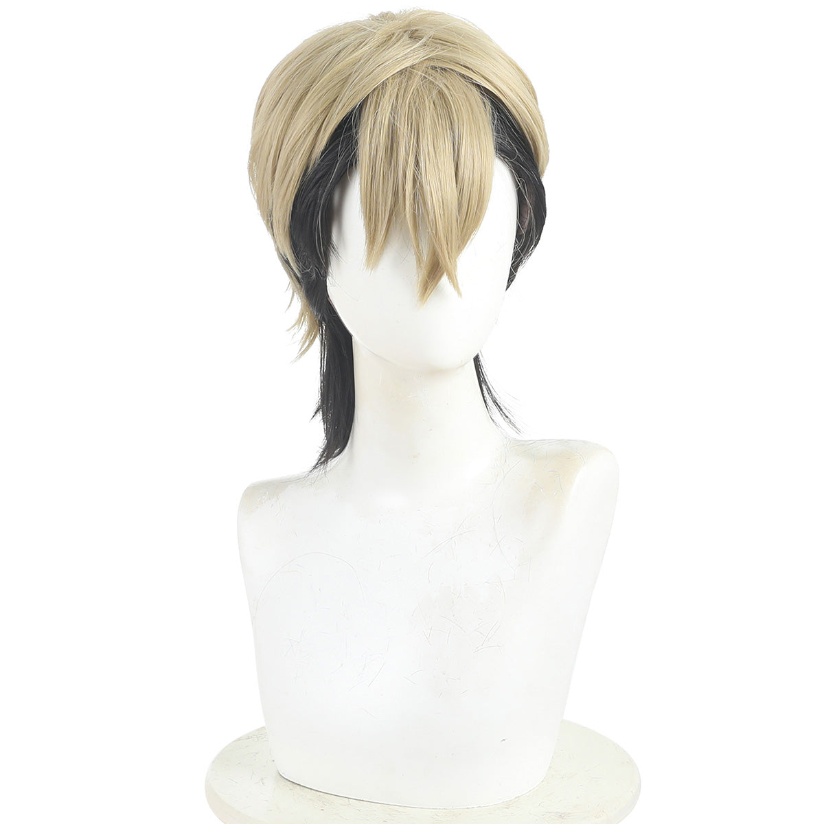 Gachiakuta Zanka Nijiku Golden Black Cosplay Wig Wig - Tophatter Daily Deals