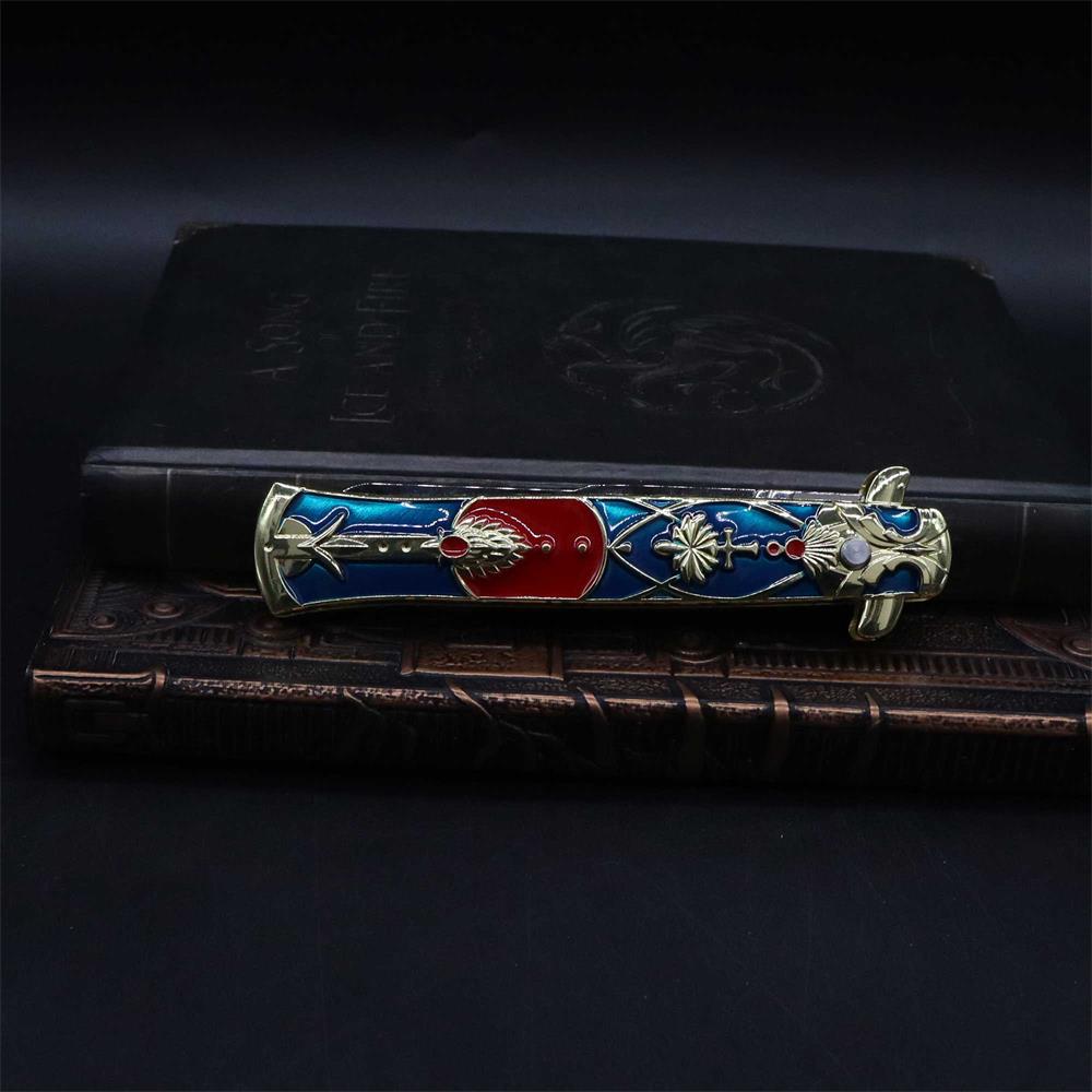 Excalibur Folding Knife Game Animation Collection - Tophatter Daily Deals