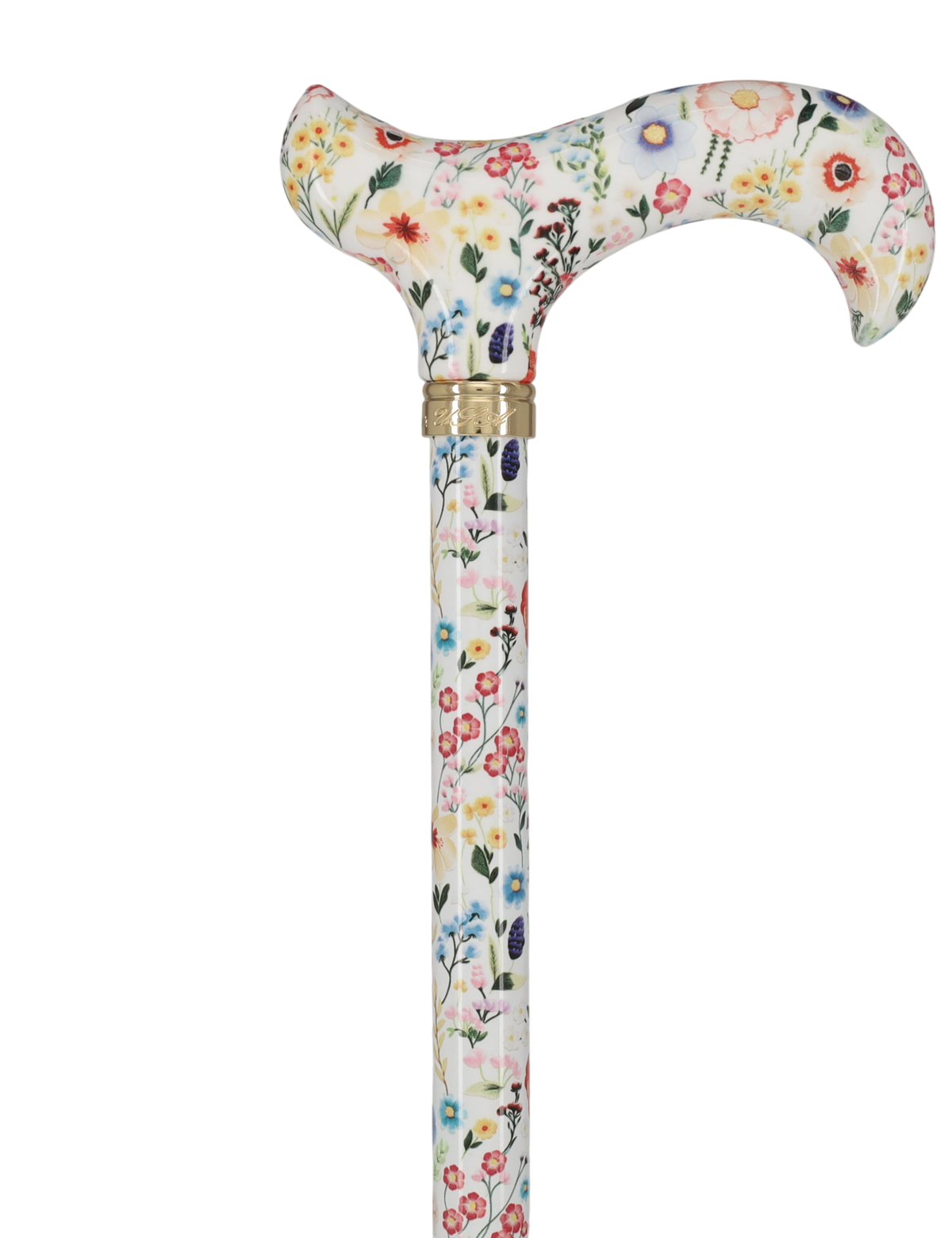 HD Pattern Designer Cane - Matching Handle & Shaft - Durable Adjustable Aluminum - Tophatter Daily Deals