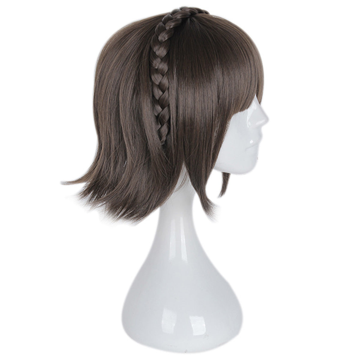 Persona 5 Makoto Niijima Brown Cosplay Wig - B Edition Wig - Tophatter Daily Deals