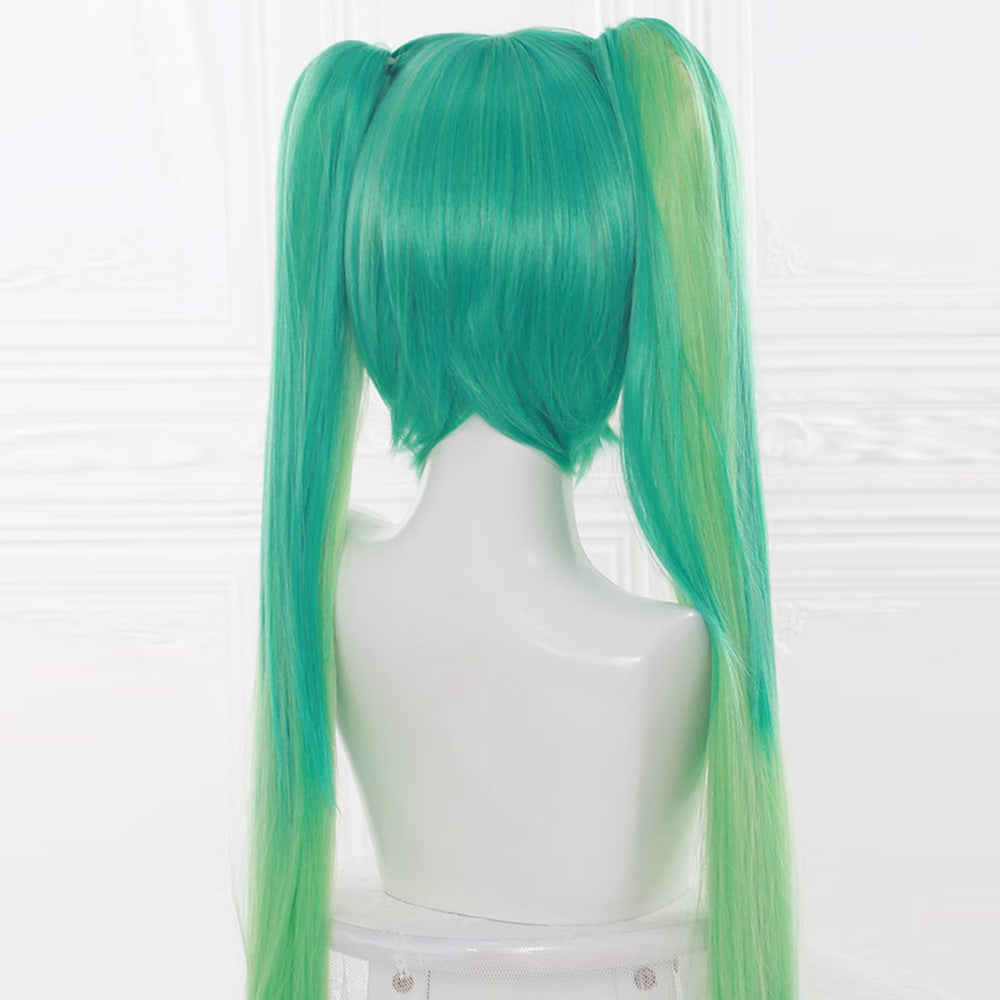 Project Voltage PM X Vocal Idol Psychic-type Green Cosplay Wig Wig - Tophatter Daily Deals
