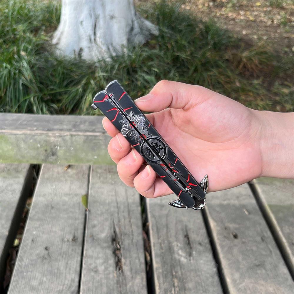 Game Butterfly Knife Trainer Replica Wolf's Gravestone - Tophatter Daily Deals