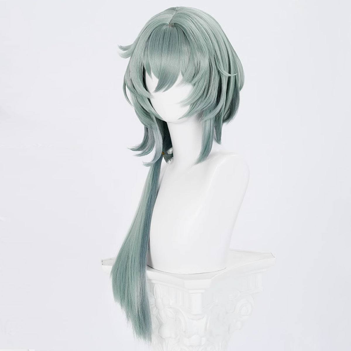 Honkai: Star Rail The Chrysos Heirs Anaxagoras White Green Cosplay Wig Wig - Tophatter Daily Deals