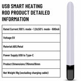 Acmejoy - Heating Rod for Toys with 45°C Smart Temperature Control Lube & Essential - Tophatter Daily Deals