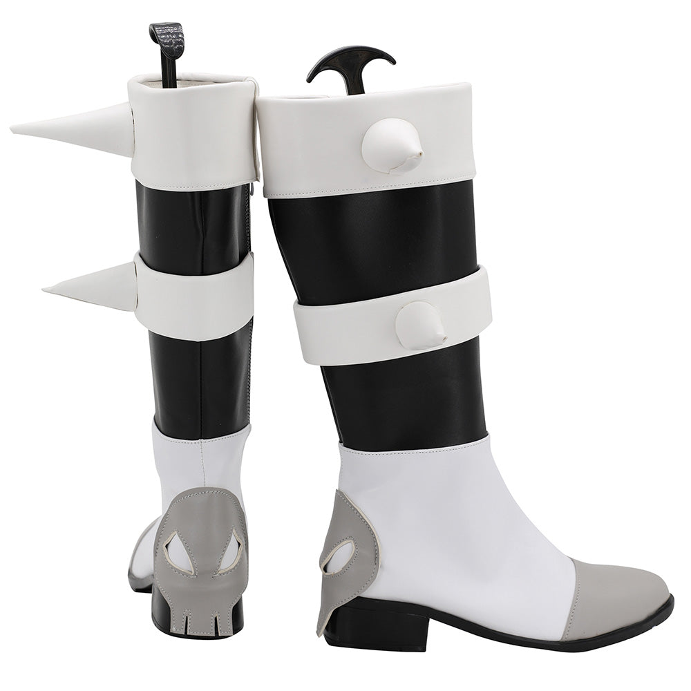 Pokemon Sword And Shield Piers Black Grey Shoes Cosplay Boots Shoes/Boots - Tophatter Daily Deals
