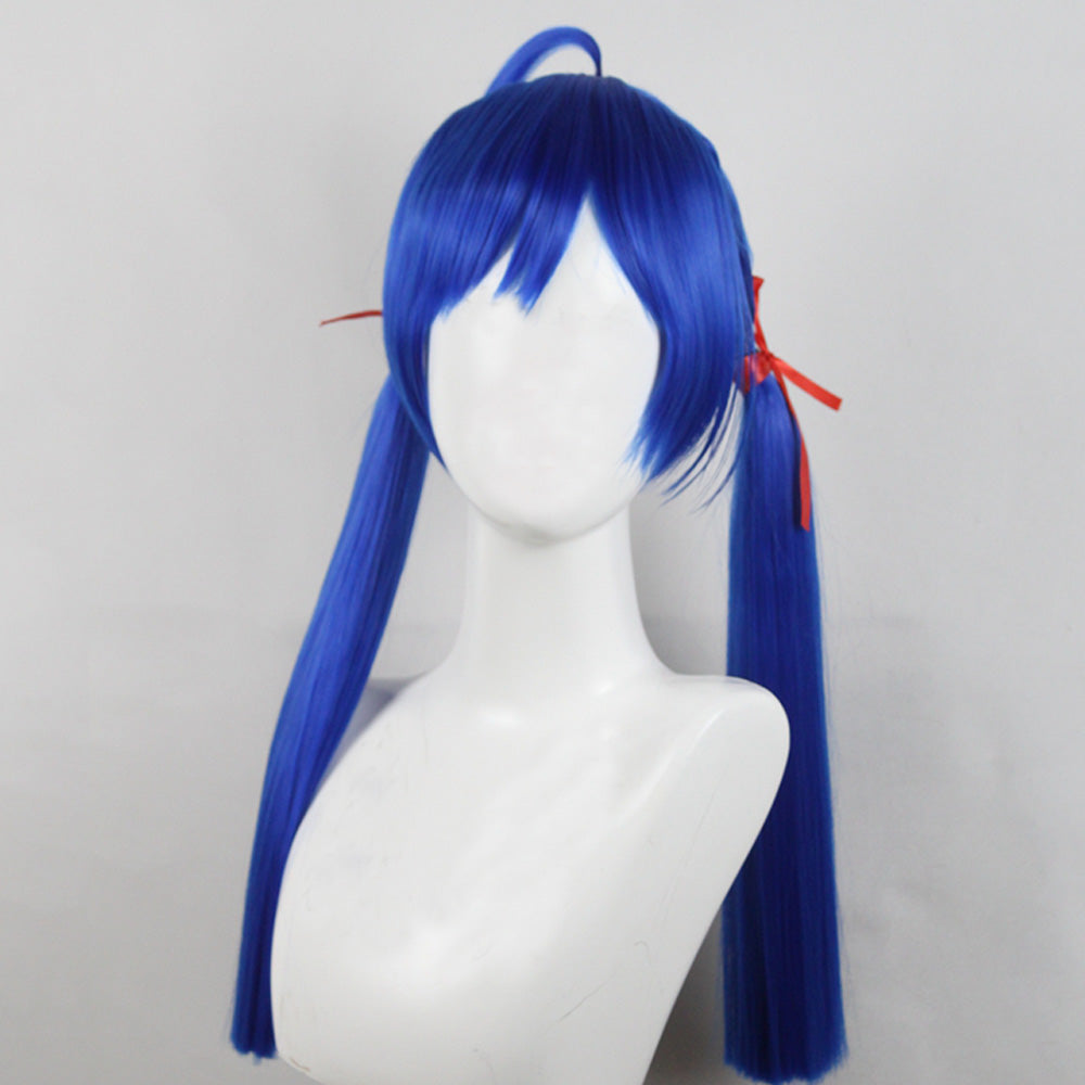 Garou Mark of the Wolves King of Fighters Hotaru Futaba Blue Cosplay Wig Wig - Tophatter Daily Deals