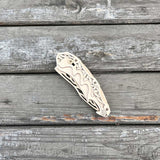 3D Folding Knife Puzzle Wooden Model Kit - Tophatter Daily Deals