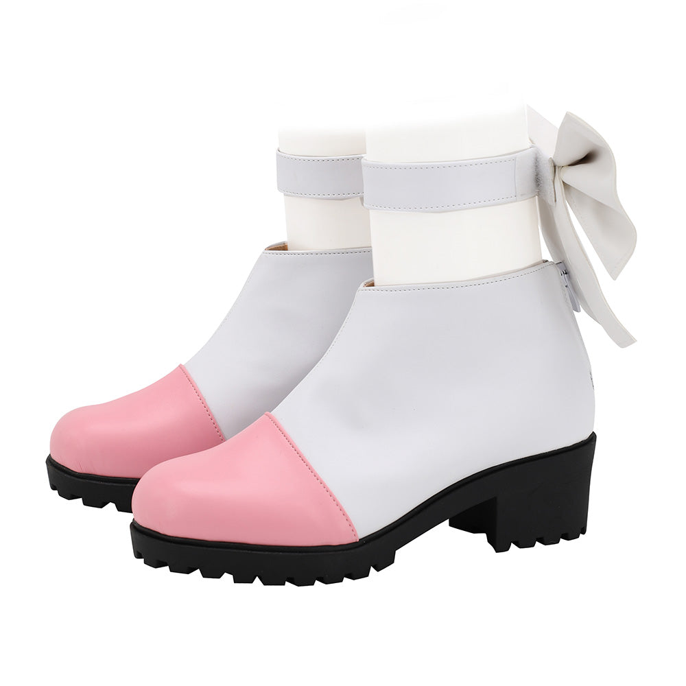 Pokemon Sword And Shield Klara White Purple Cosplay Shoes Shoes/Boots - Tophatter Daily Deals