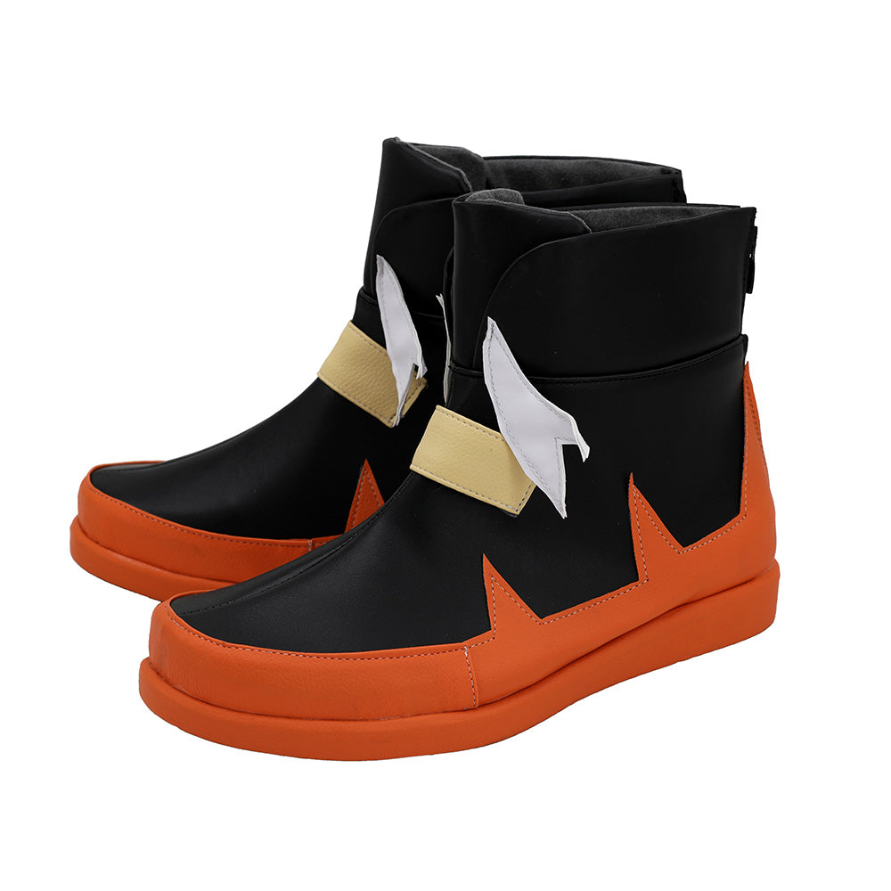 Pokemon Sword And Shield Raihan Red Black White Cosplay Shoes Shoes/Boots - Tophatter Daily Deals