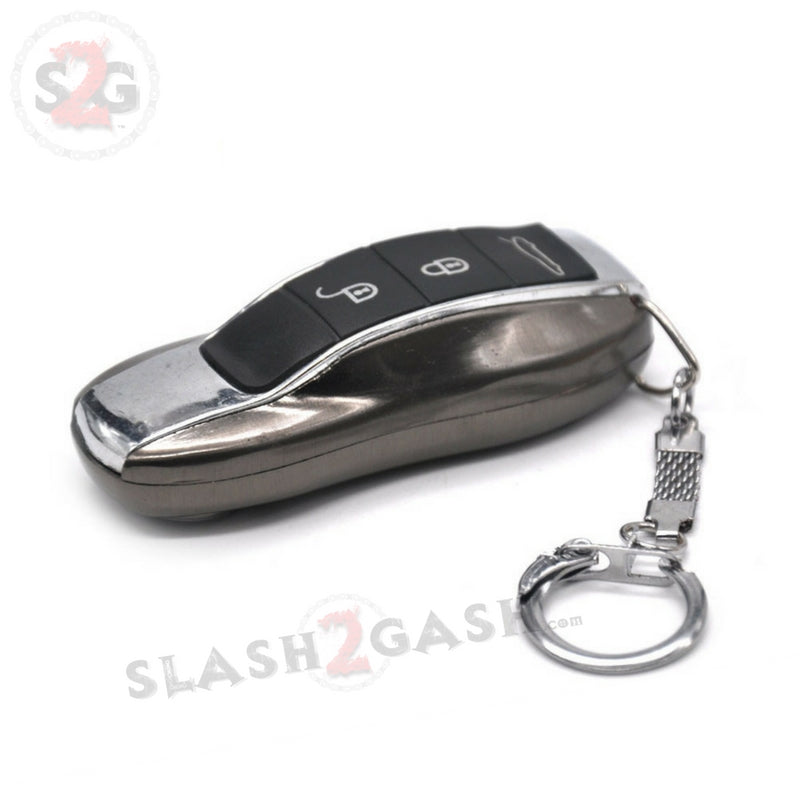 Key Fob Pipe Conceal Metal Bowl - Car Keys Hidden Smoking Pipe Dark Smoking Accessories - Tophatter Daily Deals