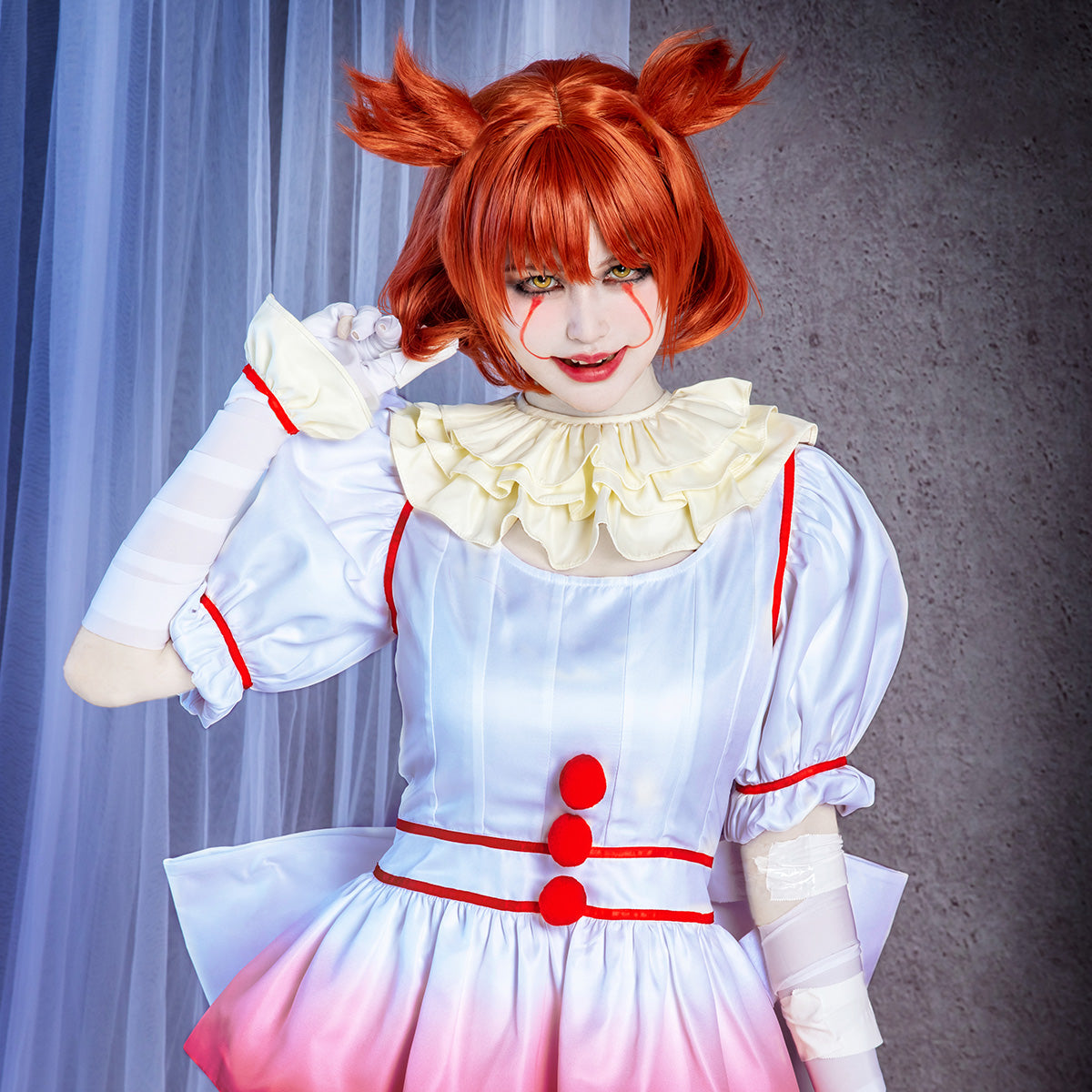 IT Chapter Two Female Penny wise Clown Halloween Party Cosplay Costume Costume - Tophatter Daily Deals
