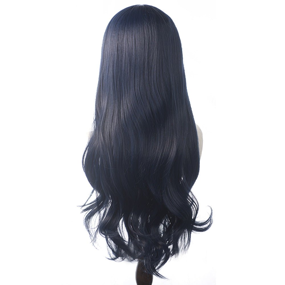 Final Fantasy XIV Shadowbringers 5.0 FF14 Boss Gaia Black Blue Cosplay Wig Wig - Tophatter Daily Deals