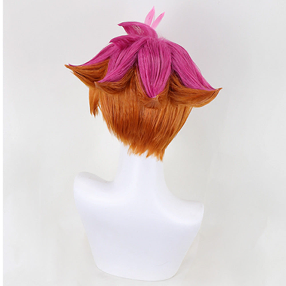 Pokemon Scarlet and Violet The Hidden Treasure of Area Zero Crispin Red Orange Cosplay Wig Wig - Tophatter Daily Deals