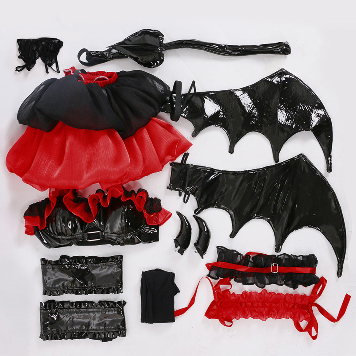 Date A Live IV: Tokisaki Kurumi Pretty Devil Ver Hallowen Cosplay Costume Costume - Tophatter Daily Deals