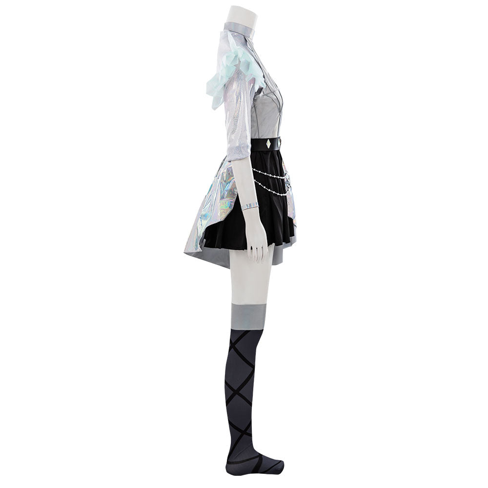 League Of Legends LOL KDA K/DA ALL OUT Seraphine Superstar Halloween Carnival Dance Dress Cosplay Costume Costume - Tophatter Daily Deals