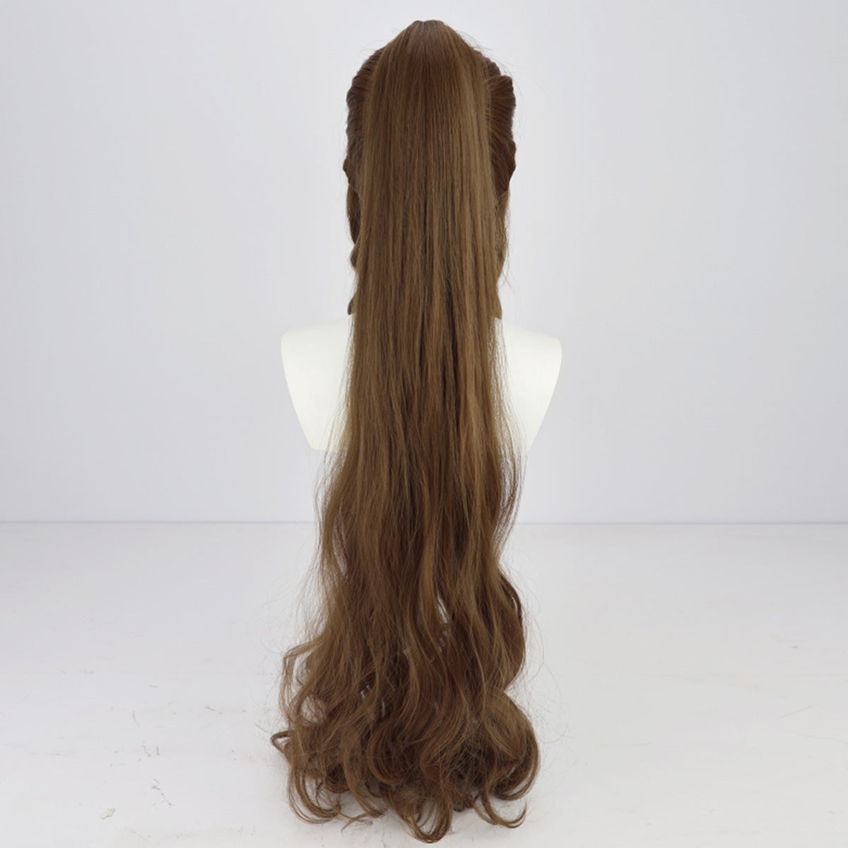 Final Fantasy VII Remake Aerith Gainsborough Brown Cosplay Wig Wig - Tophatter Daily Deals