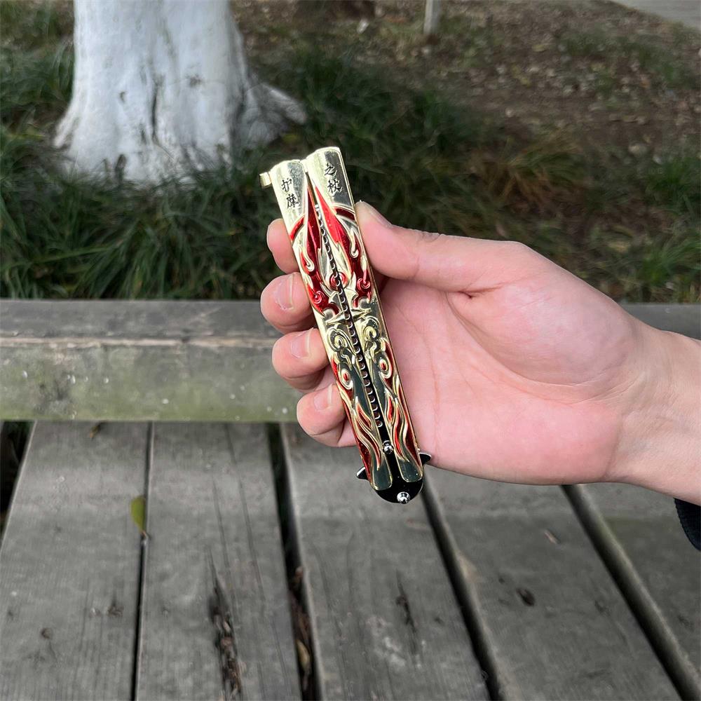 Staff of Homa Butterfly Knife Comb Trainer Replica - Tophatter Daily Deals