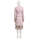 Wicked (2024) Glinda Pinstripe Suit Cosplay Costume Costume - Tophatter Daily Deals