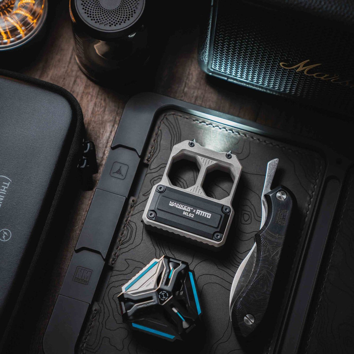 Mankerlight ML02 Pocket EDC Tactical Flashlight - Tophatter Daily Deals