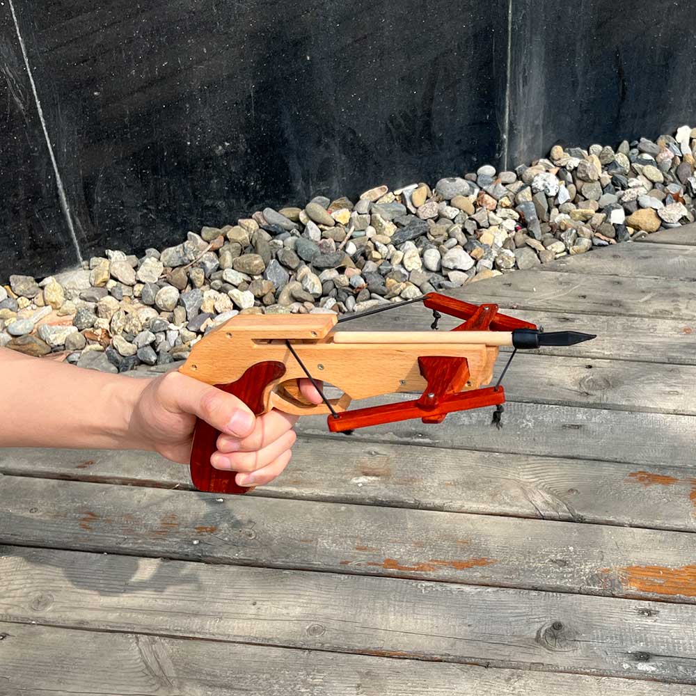 Fake Crossbow Wooden Model Kit - Tophatter Daily Deals