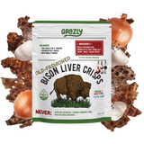 Bison Liver Crisps - 100% Grass-Fed/Finished Old Fashioned 1 Pack Health & Wellness - Tophatter Daily Deals