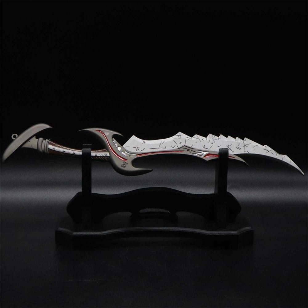 Skyrim Game Weapon New Daedric Sword Blunt Metal Replica Old Version With Stand - Tophatter Daily Deals