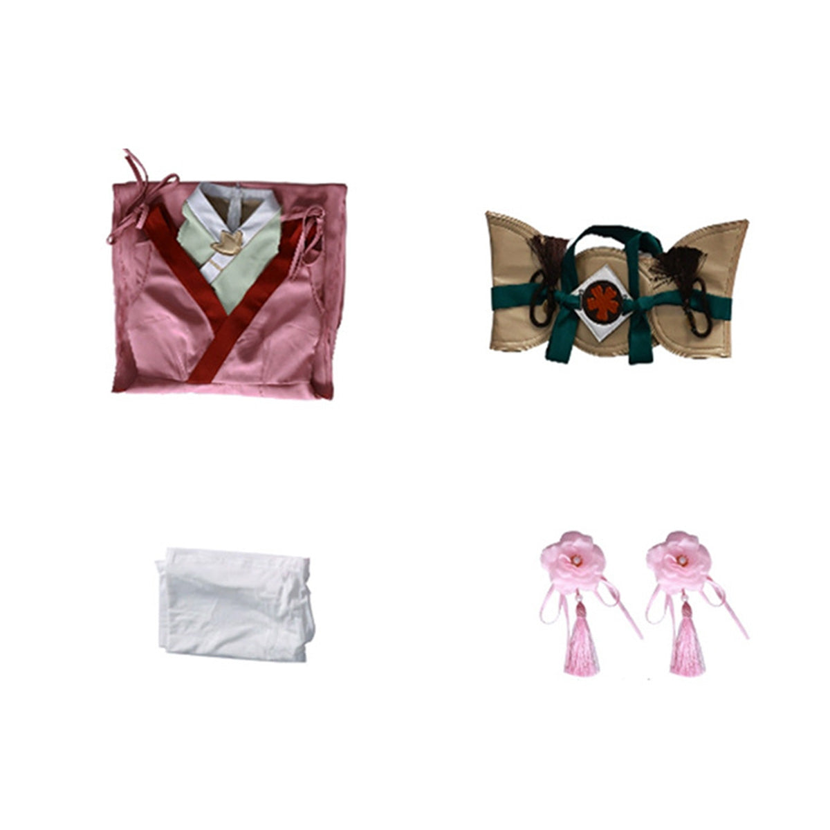 Sakura Haruno from Naruto Halloween GongFu Suits Cosplay Costume Costume - Tophatter Daily Deals
