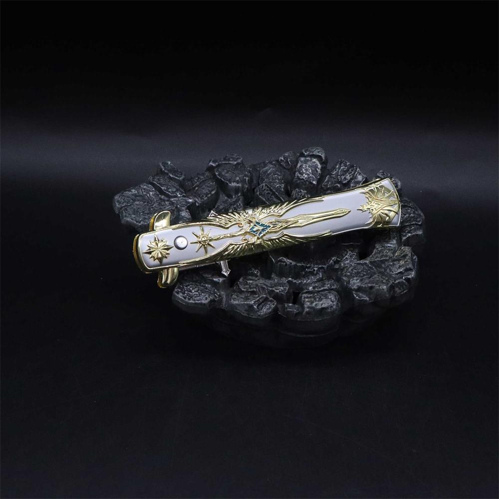 Chihiro snow Folding Knife Metal Display Model - Tophatter Daily Deals