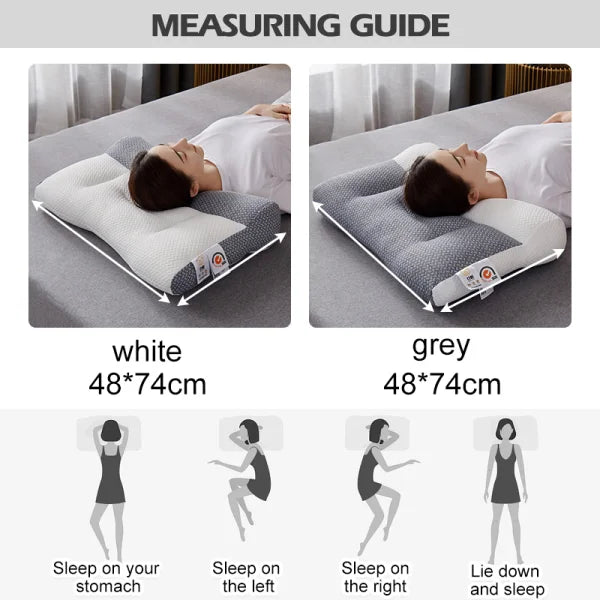 Orthopedic Neck Pillow Contour Support For Sleep - Tophatter Daily Deals