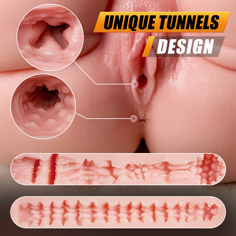 Jesse - 20 Lbs Big Life-Like Butt Life Size Ass 99% Realistic Skin Touch Masturbators - Tophatter Daily Deals