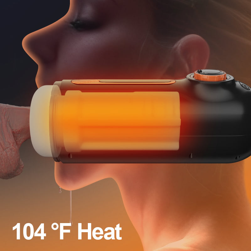 Chris-6 IN 1 10 Vibrating & Thrusting with 4 Sucking Automatic Knob Adjusting Male Masturbator Masturbation Cup - Tophatter Daily Deals