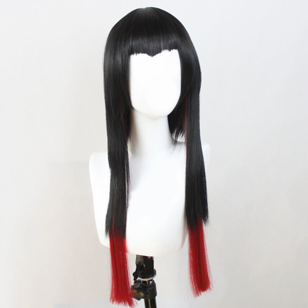 Tekken Eliza Render Black Red Cosplay Wig Prop - Tophatter Daily Deals