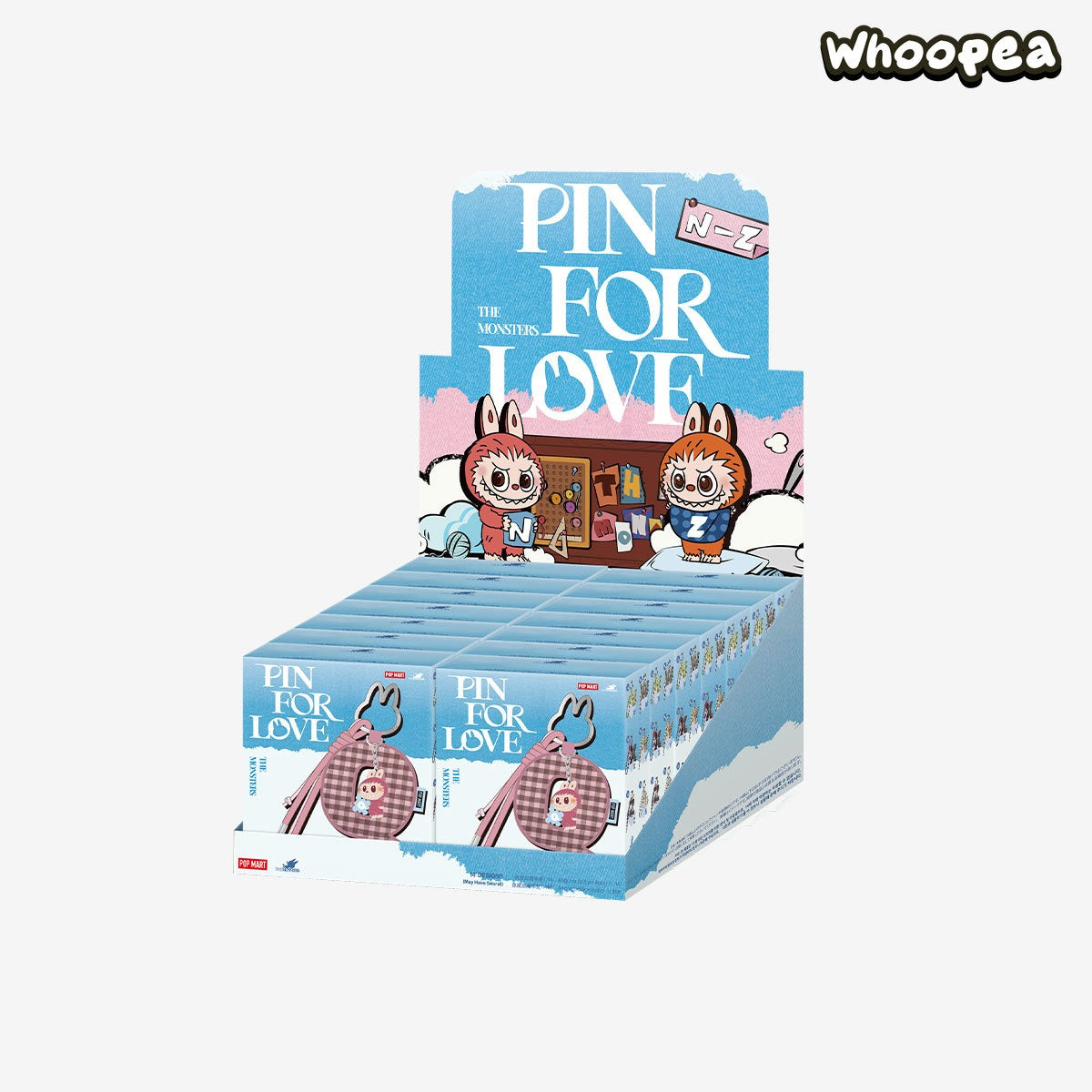 THE MONSTERS Pin for Love Series- Letter Pendant Blind Box (N-Z) 1 SET (14 BOXES) - Tophatter Daily Deals