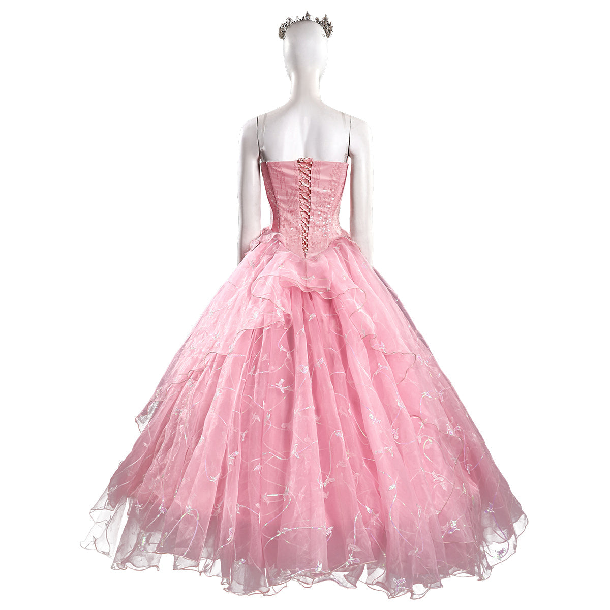 Wicked (2024) Glinda Cosplay Costume Costume - Tophatter Daily Deals