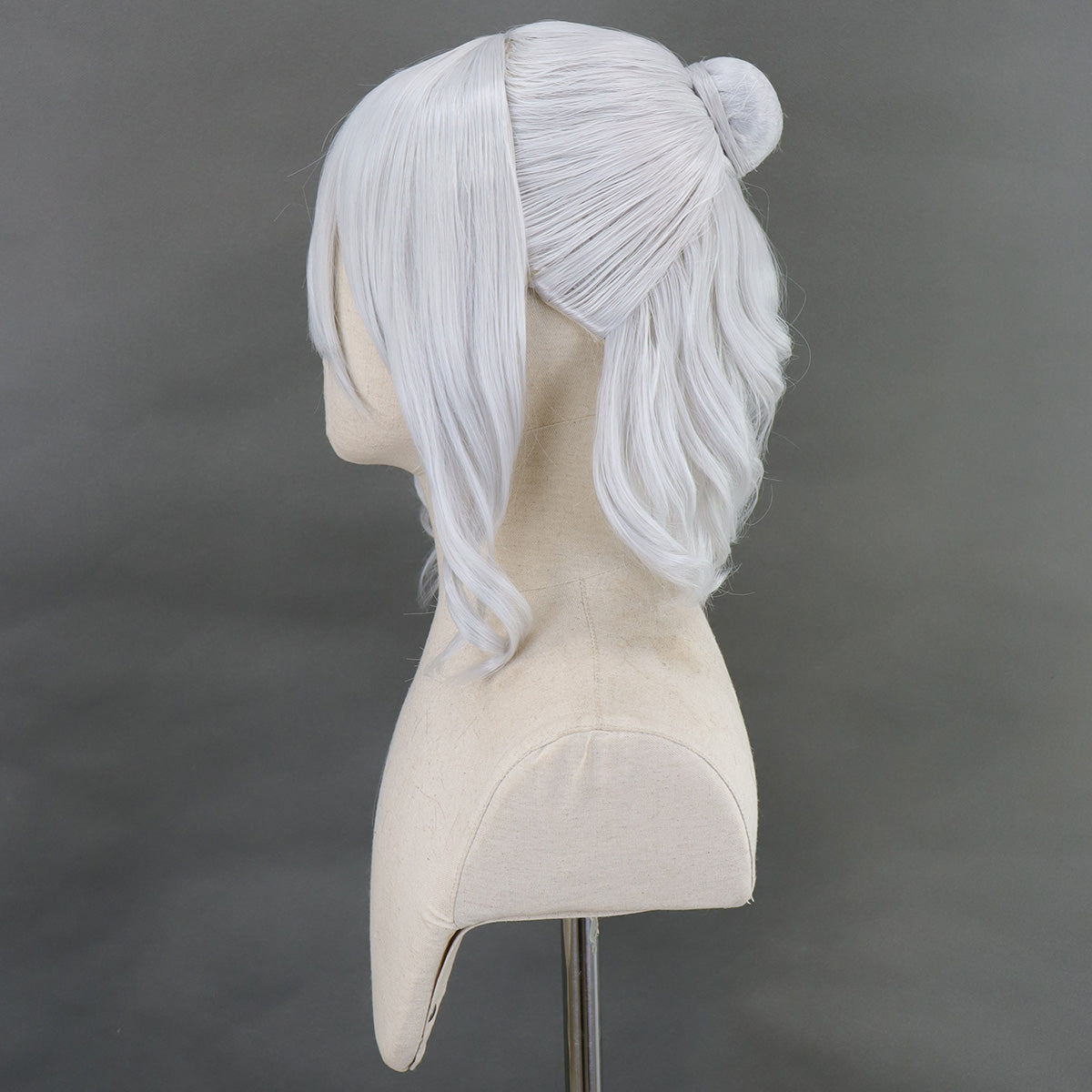 Ai The Somnium Files Kaname Date Grey Cosplay Wig Wig - Tophatter Daily Deals