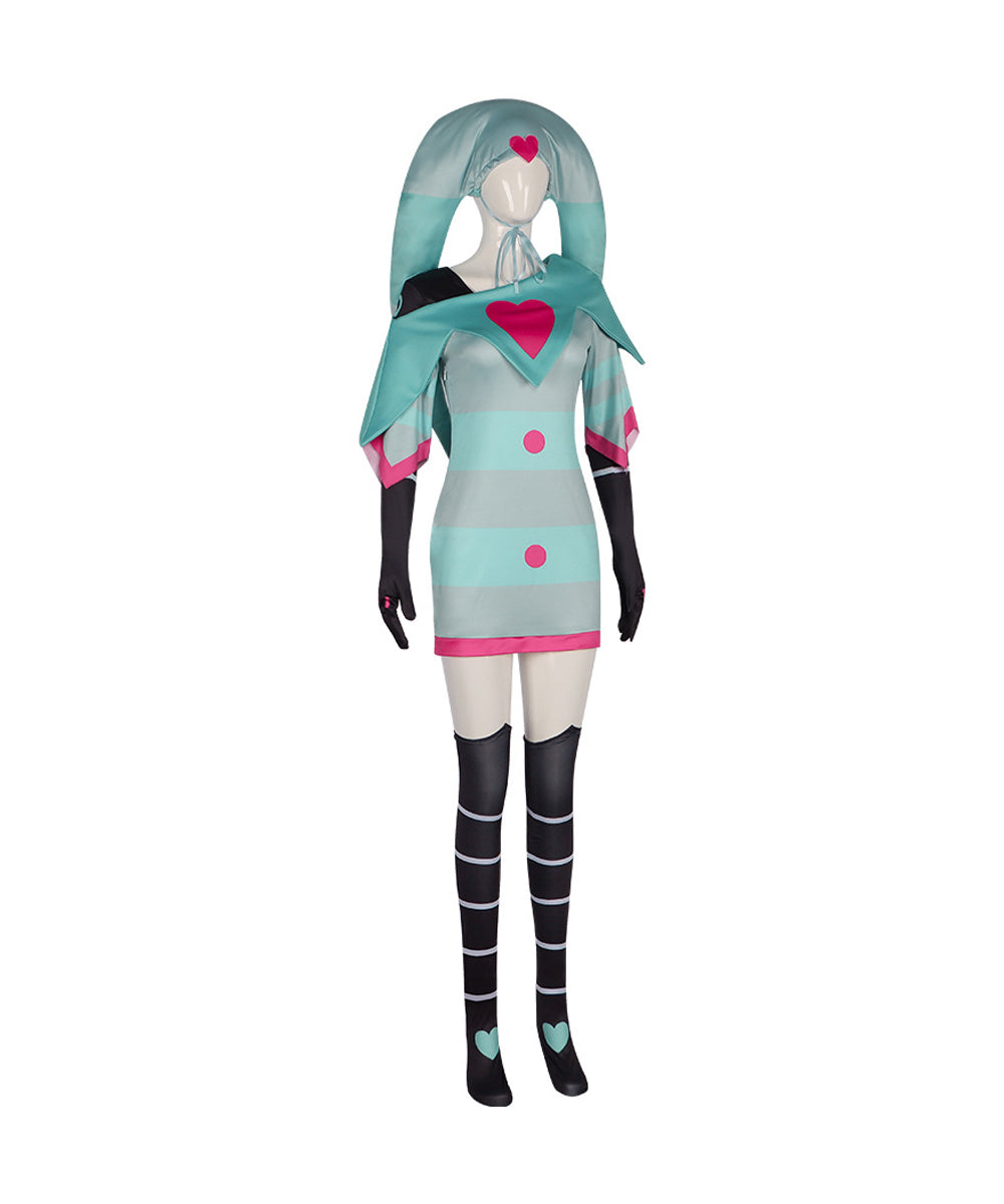 Hazbin Hotel Fizzarolli Green Halloween Party Cosplay Costume Costume - Tophatter Daily Deals