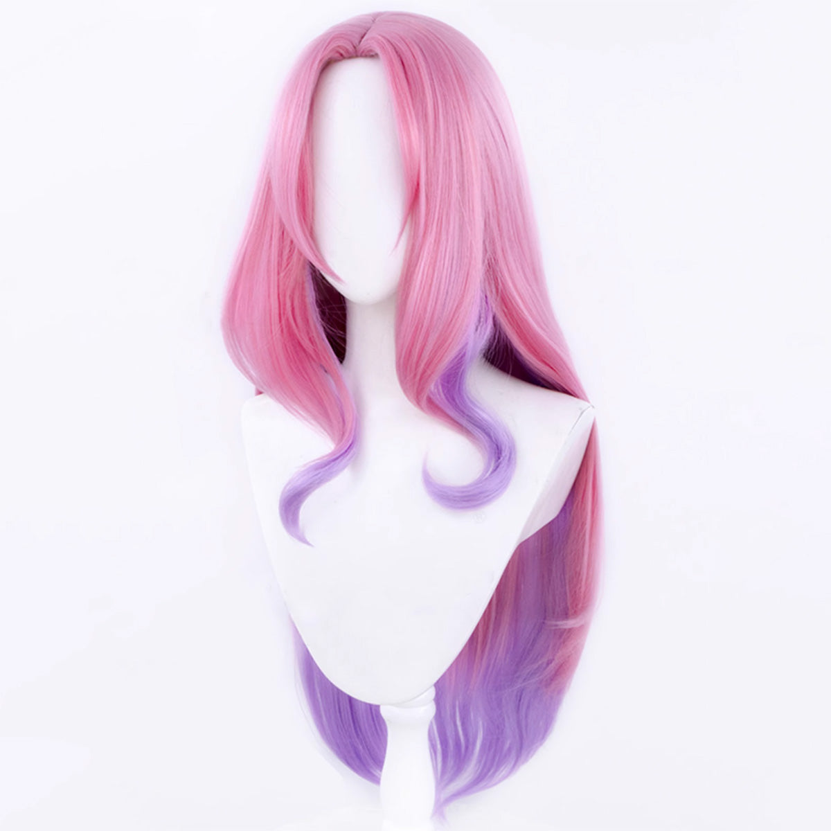 League of Legends LOL Prestige Crystal Seraphine Pink Purple Cosplay Wig Wig - Tophatter Daily Deals