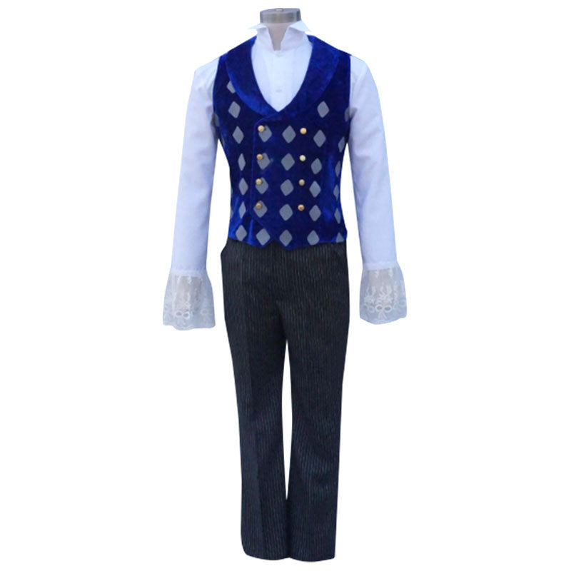 [In stock]Alice in Wonderland: Alice Through the Looking Glass Mad Hatter Cosplay Costume Costume - Tophatter Daily Deals
