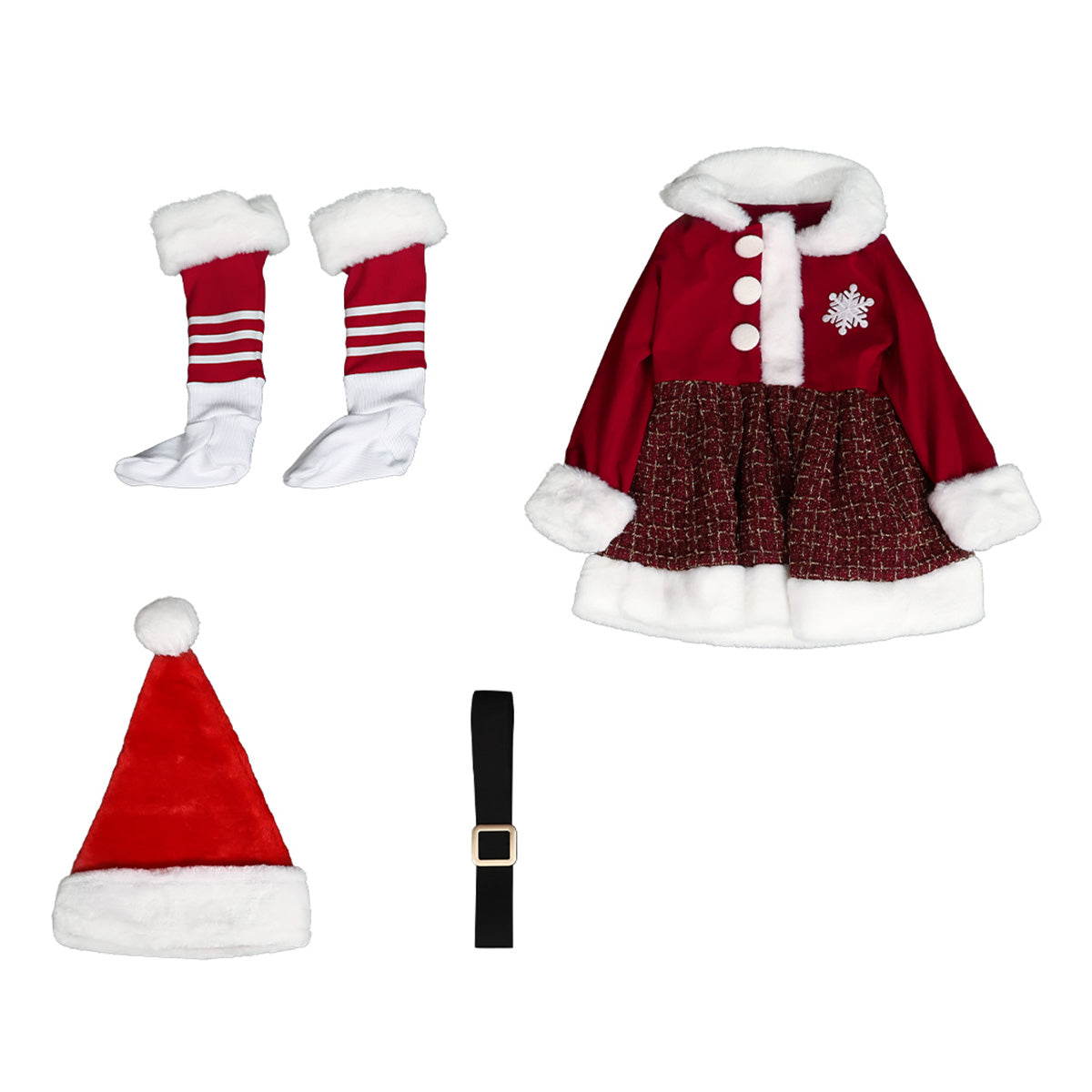 Kids Size Christmas Special! ! ! Cute Magic Sparkling Christmas Dress Cosplay Costume Costume - Tophatter Daily Deals