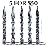 5 For $50 Black Camo Pointed Solid Steel Kubotan Self Defense Key Chain $5 For $50 BLACK Impact Self Defense - Tophatter Daily Deals