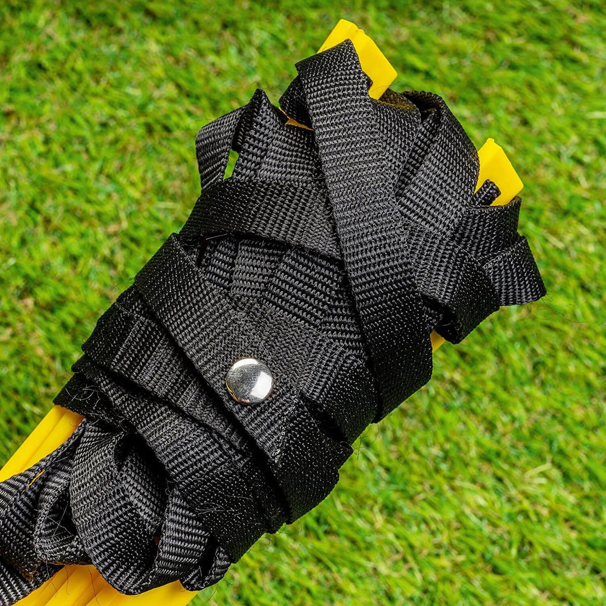 Football Training Ladder - Agility Ladder Speed Training Equipment, Football Agility Speed Training 6m Ladder & Cone Set with Drawstring Carry Bag Apparel & Accessories - Tophatter Daily Deals